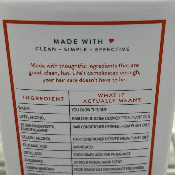 Native Hair Citrus & Herbal Musk Daily Clean Conditioner 16.5 FL oz. {27}. - Picture 5 of 9